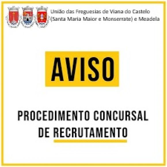 Abertura de Procedimento Concursal 