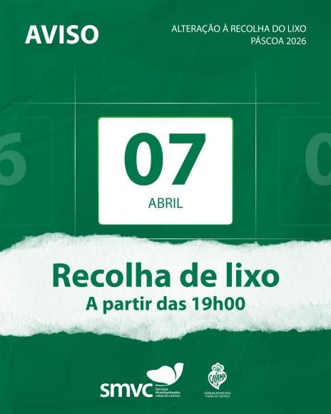 Altera&ccedil;&atilde;o &agrave; recolha do lixo