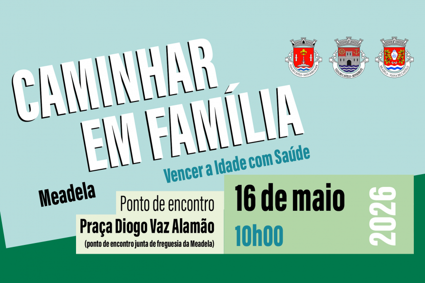 Caminhar em Fam&iacute;lia - polo da Meadela.