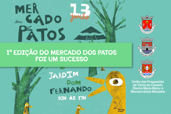 Primeira edi&ccedil;&atilde;o do Mercado dos Patos foi um sucesso