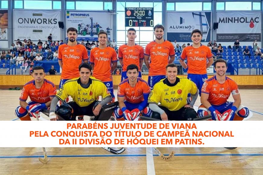 Parab&eacute;ns Juventude de Viana
