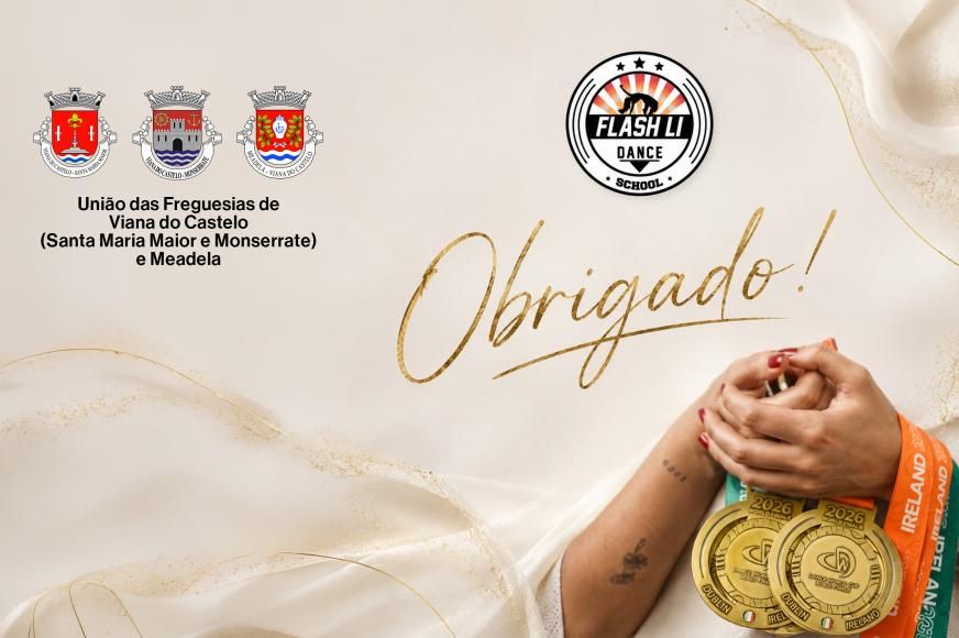 Agradecimento pelo apoio concedido &agrave; nossa participa&ccedil;&atilde;o no Dance World Cup 2026