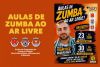 Aulas de Zumba ao Ar Livre