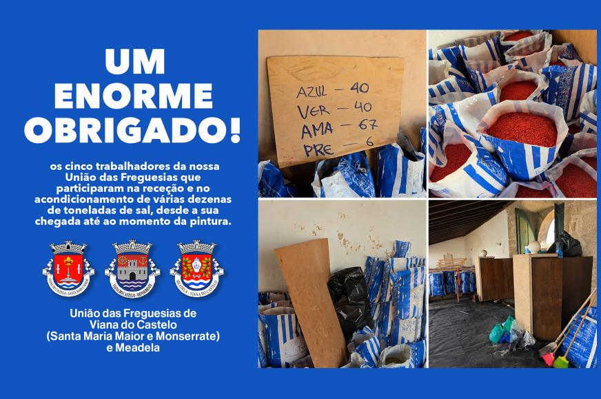 Um enorme obrigado! 