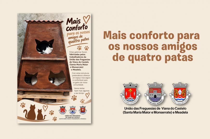 Mais conforto para  os nossos amigos de quatro patas