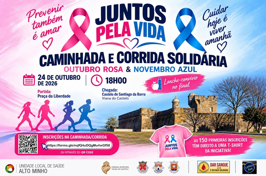 Caminhada e Corrida Solid&aacute;ria