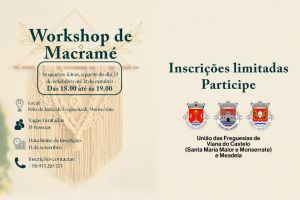 Workshop de Macram&eacute;